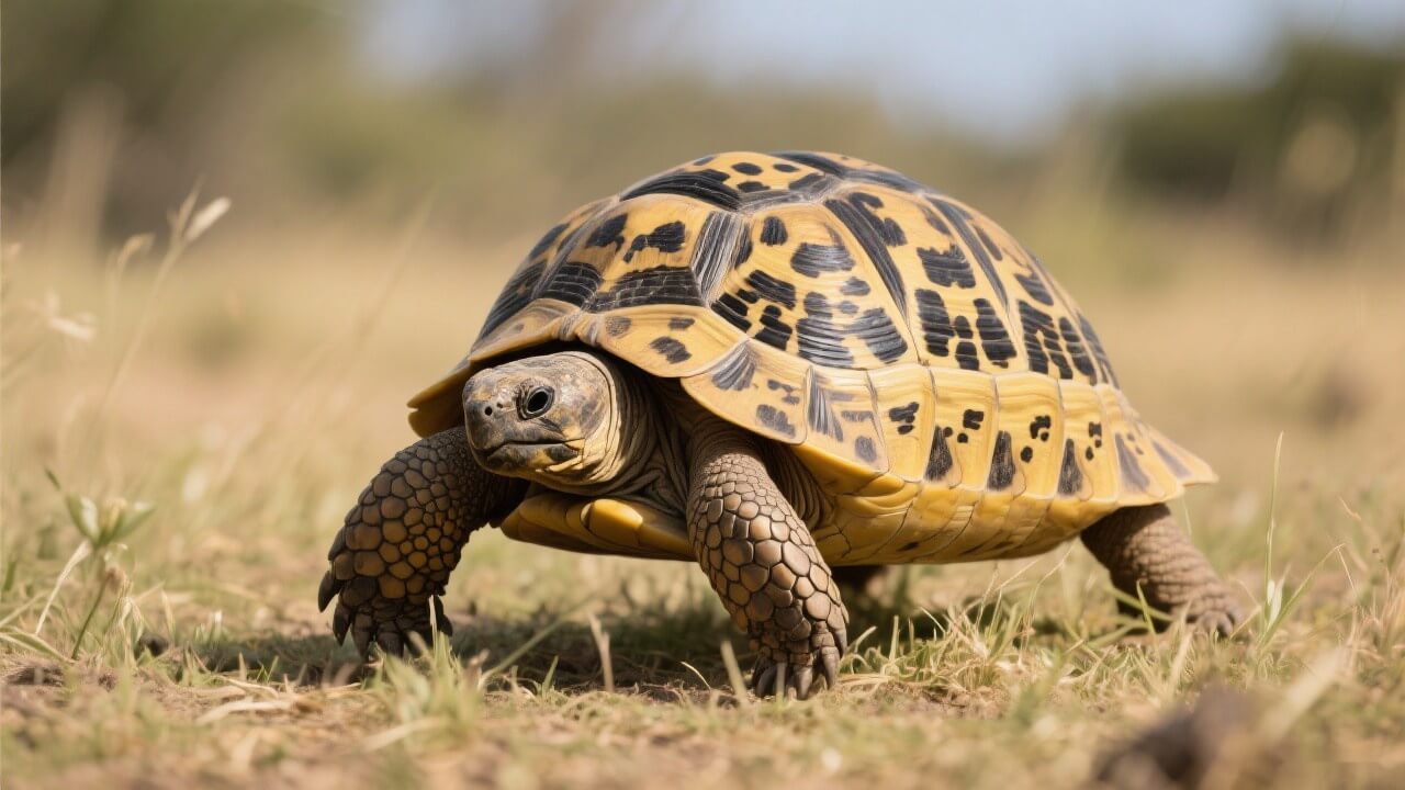 豹纹陆龟