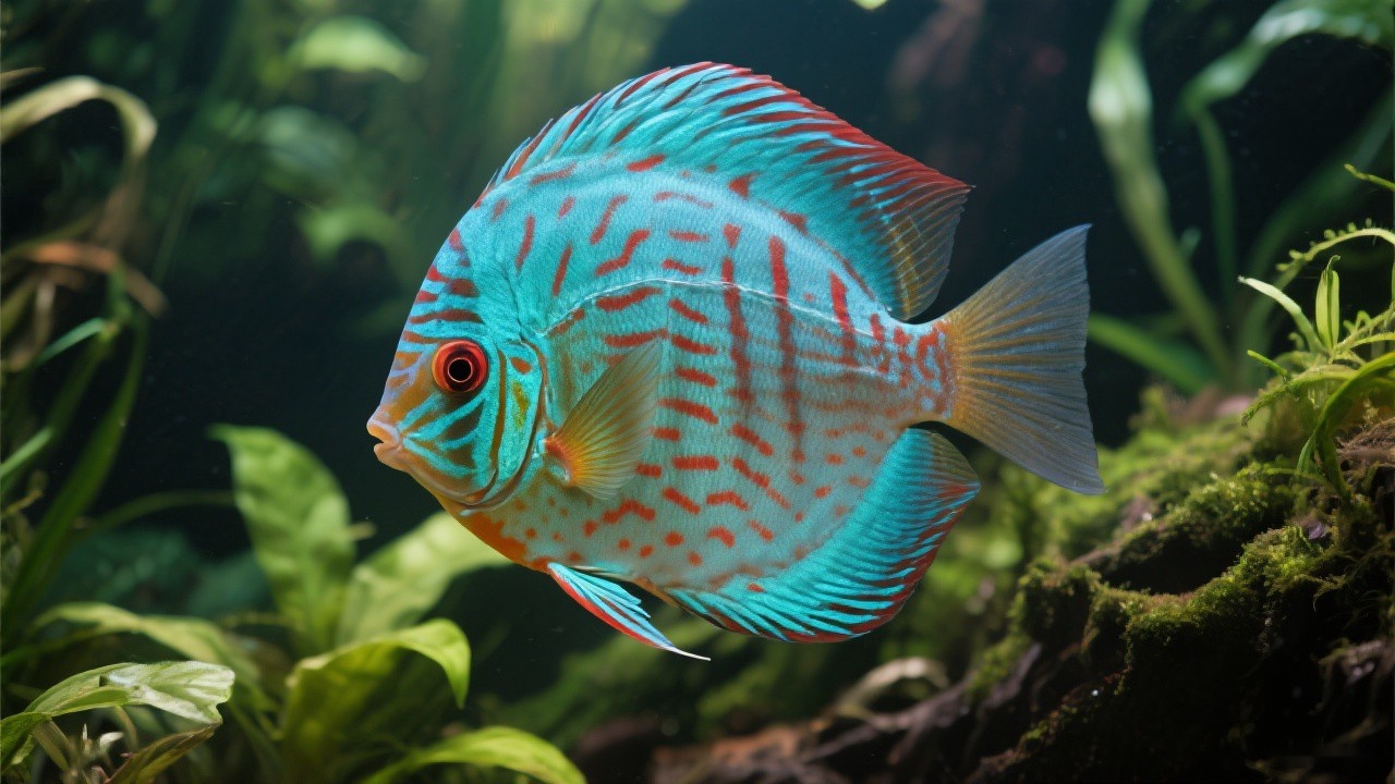 七彩神仙鱼